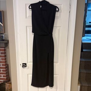 Jones New York Black Midi Dress